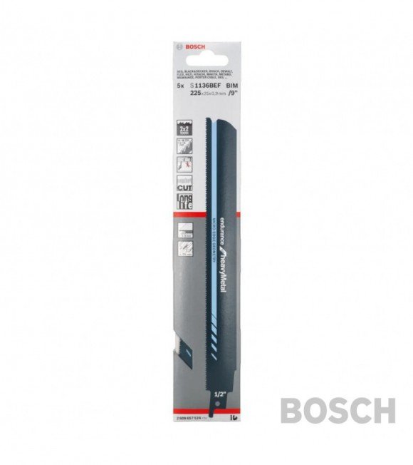 HOJA SERRUCHO SABLE S1136BEF/S1127BEF x5u METAL